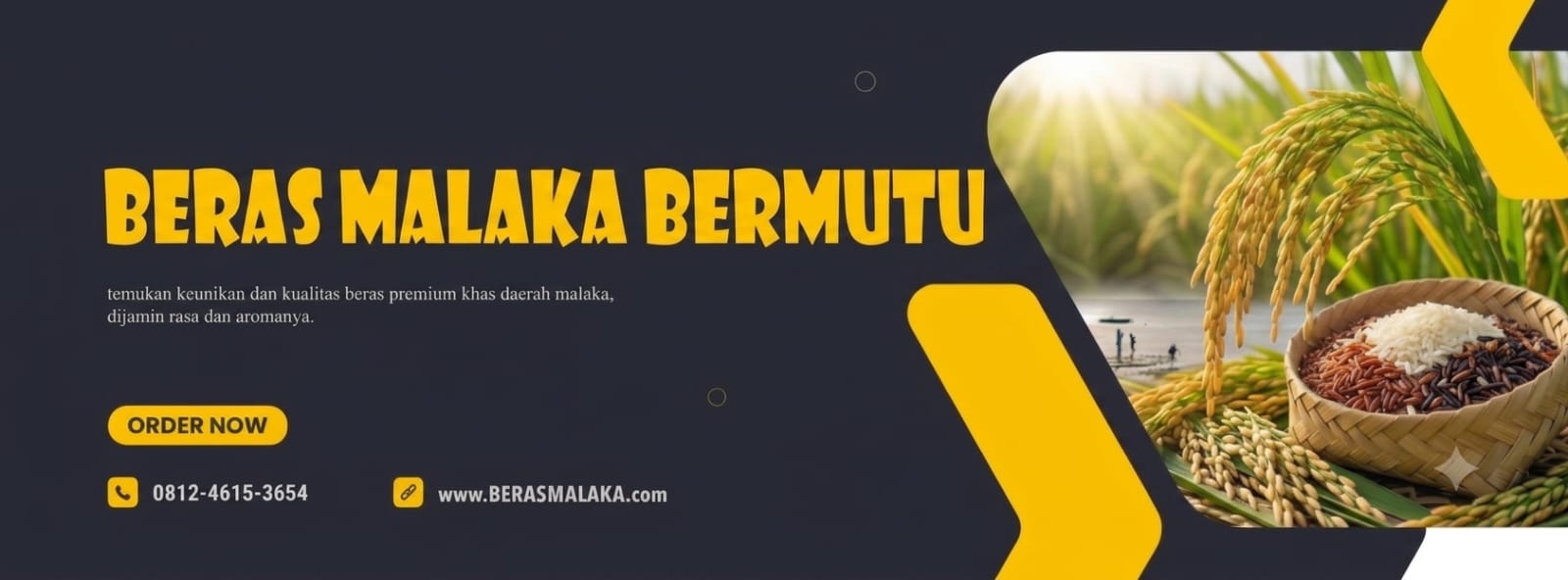 Footer Toko Beras Malaka